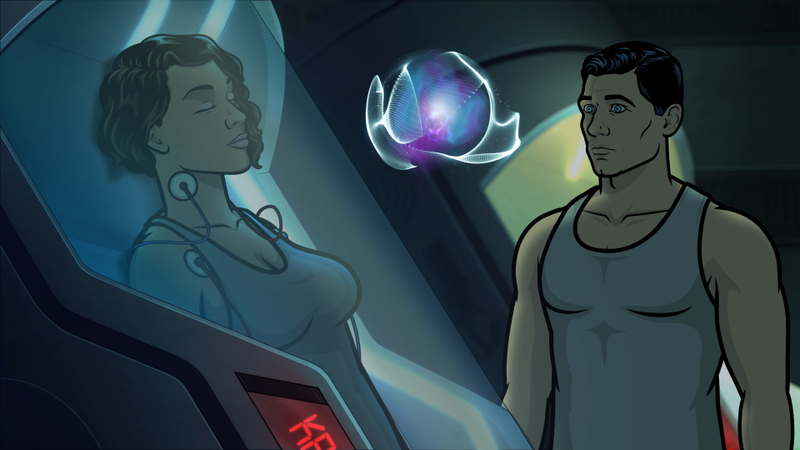 Illustration for article titled Space smells like a giant bag of assholes in Archer's latest, weirdest reinvention yet